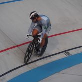 Robert Förstemann mit HEUER Laufrädern